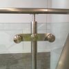 S.S. Tube Support (Fixed) for 1.90" dia. Post; Saddle for 1.50" dia Handrail; SS-316 - Image 2