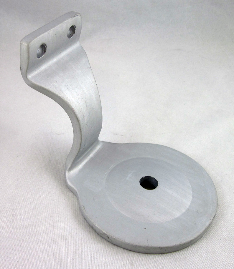 Peak Aluminum Railing Black Aluminum Deck Railing Wall Mount Bracket Kit 50921