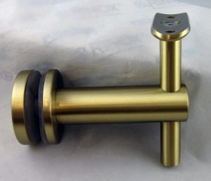 Brass Handrail & Glass Components